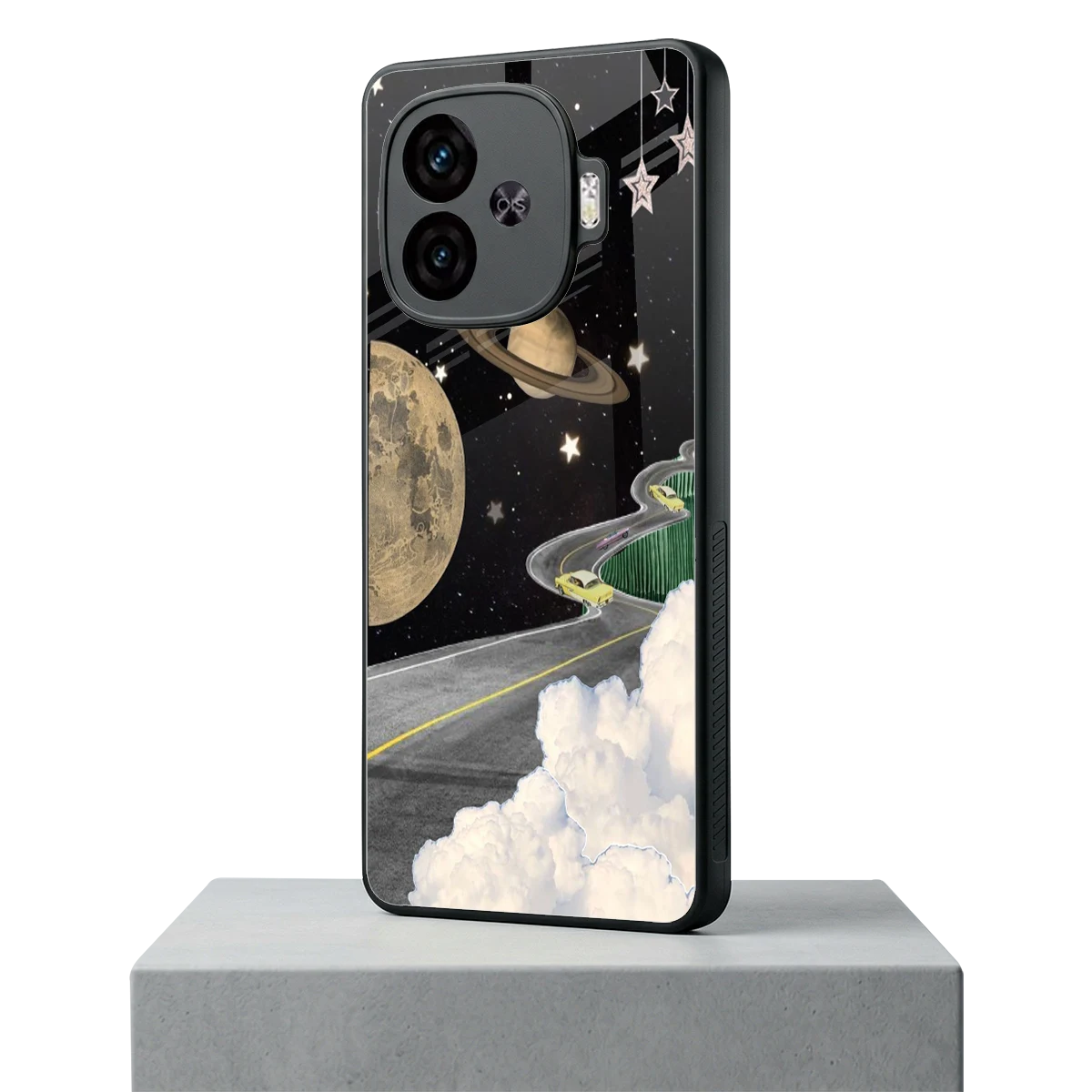 Skyline Galaxy iqoo neo 10r 5g mobile cover | shockproof glass phone case