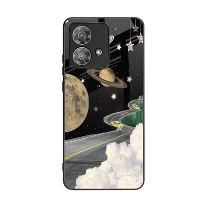 Skyline Galaxy back phone cover | glass case for motorola edge 40 neo 5g