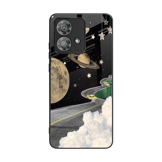 Skyline Galaxy back phone cover | glass case for motorola edge 40 neo 5g
