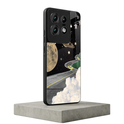 Skyline Galaxy motorola edge 50 pro mobile cover | shockproof glass phone case