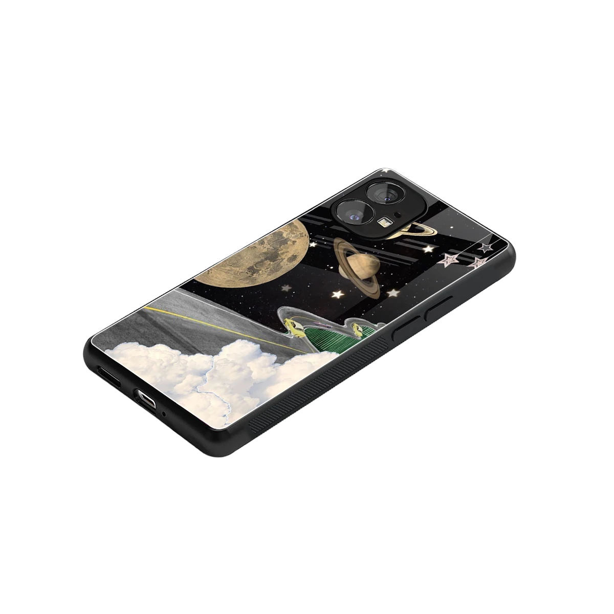 Skyline Galaxy stylish phone case for nothing phone 1 | glossy glass and slim fit