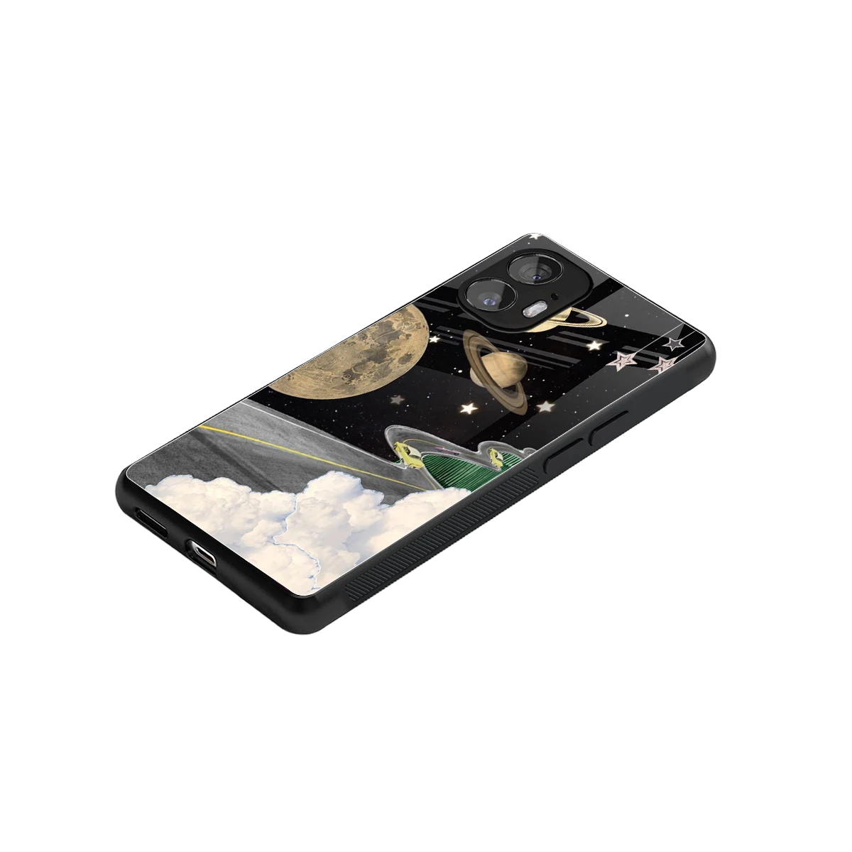 Skyline Galaxy stylish phone case for nothing phone 2 | glossy glass and slim fit