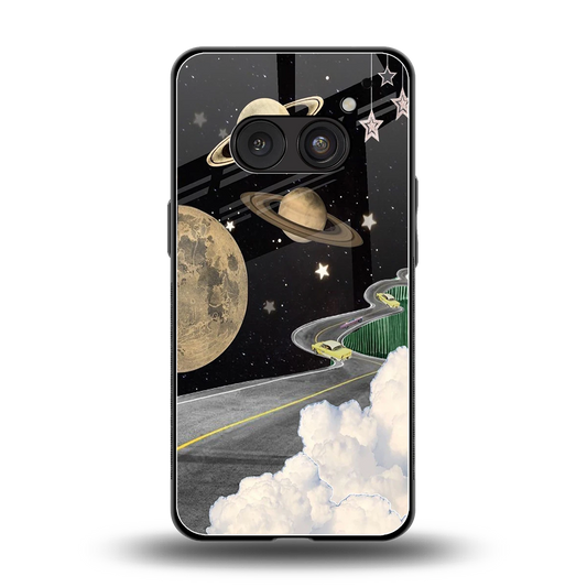 Skyline Galaxy back phone cover | glass case for nothing phone 2a