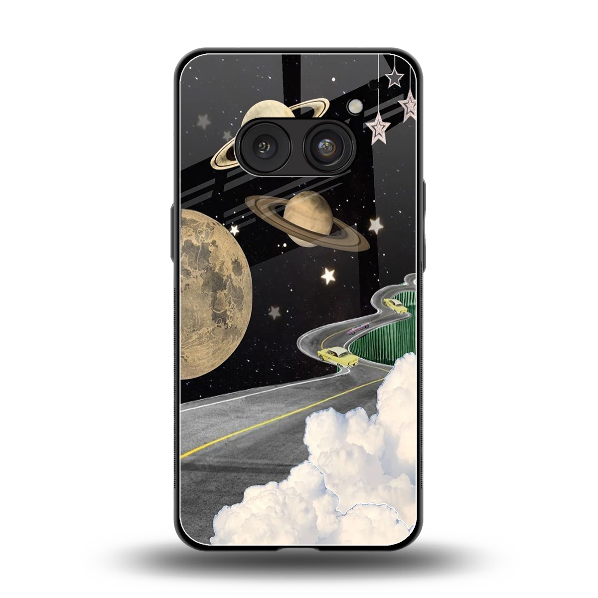 Skyline Galaxy back phone cover | glass case for nothing phone 2a plus