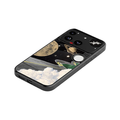 Skyline Galaxy stylish phone case for nothing phone 3 | glossy glass and slim fit