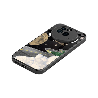 Skyline Galaxy stylish phone case for nothing phone 3a pro | glossy glass and slim fit