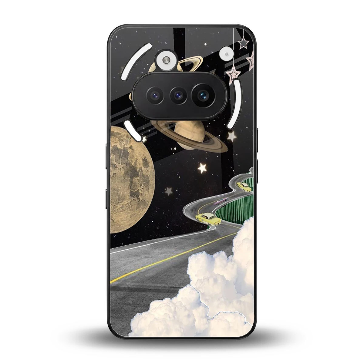 Skyline Galaxy back phone cover | glass case for nothing phone 3a