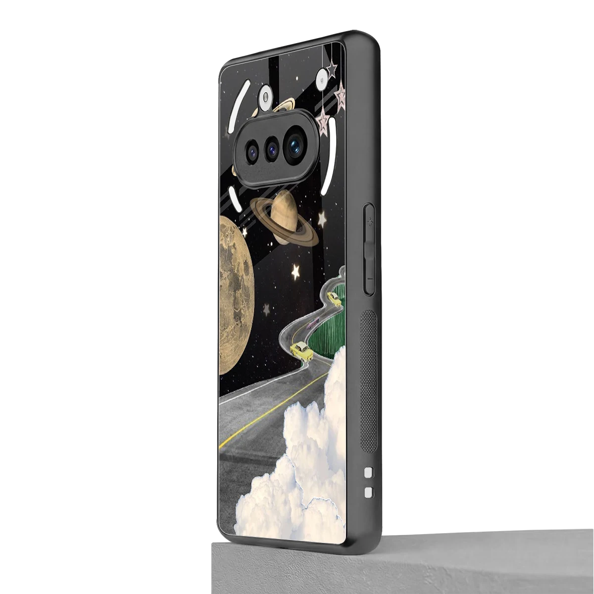 Skyline Galaxy nothing phone 3a mobile cover | shockproof glass phone case
