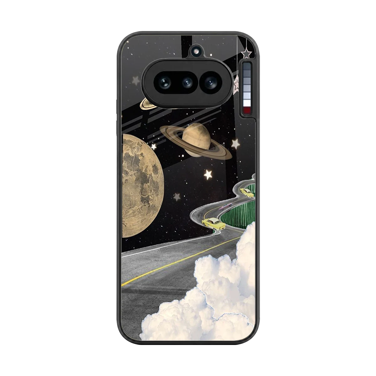 Skyline Galaxy back phone cover | glass case for nothing phone 4a