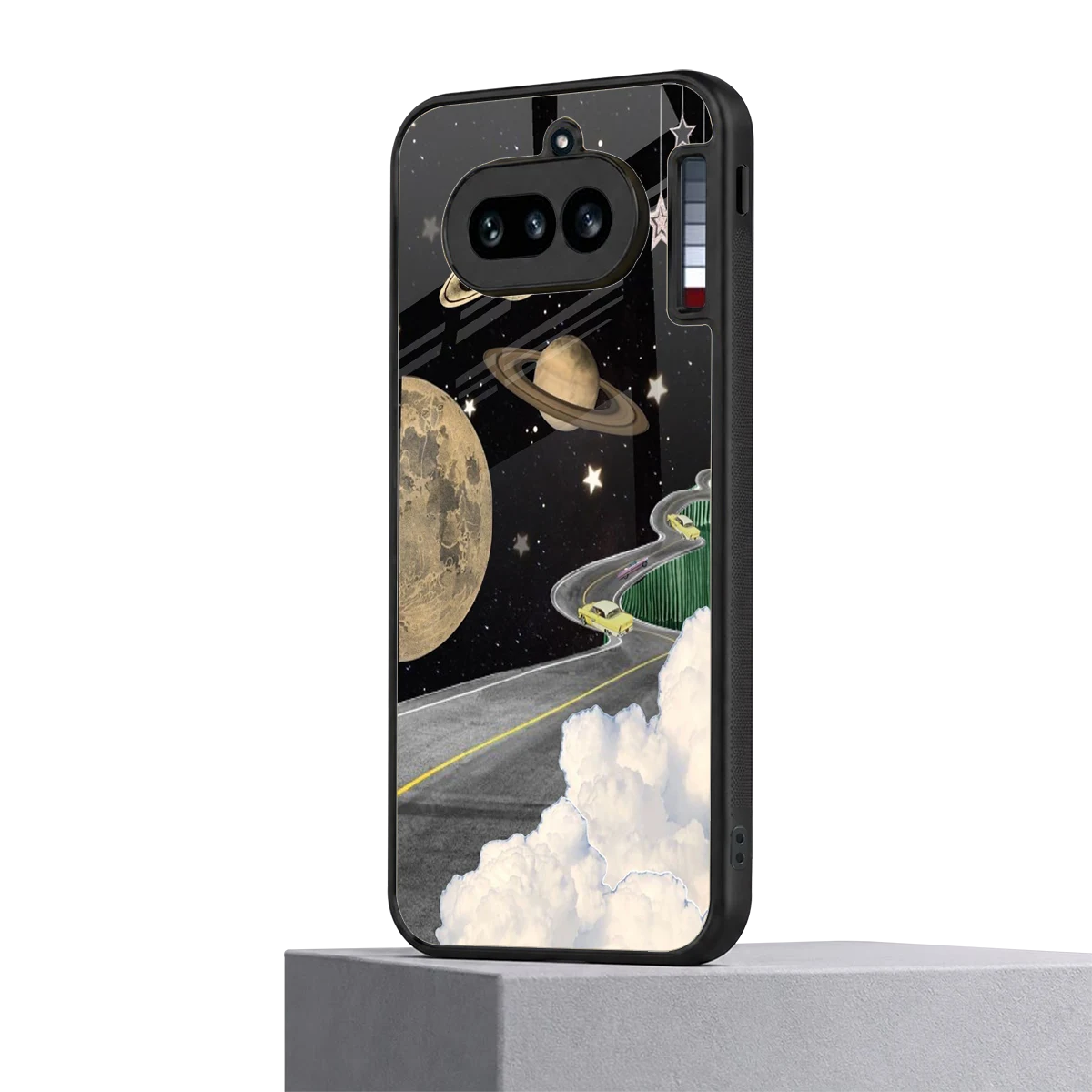 Skyline Galaxy nothing phone 4a mobile cover | shockproof glass phone case