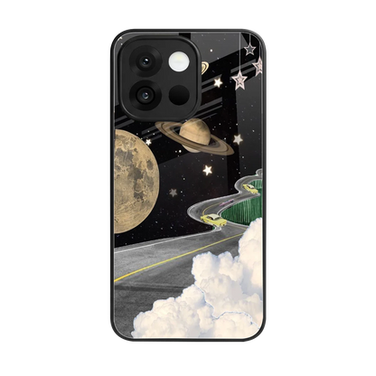 Skyline Galaxy back phone cover | glass case for oneplus 13s