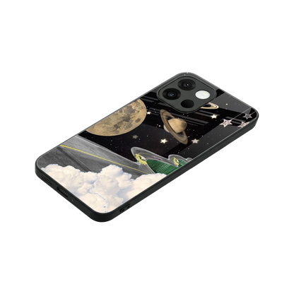 Skyline Galaxy stylish phone case for oneplus 13s | glossy glass and slim fit