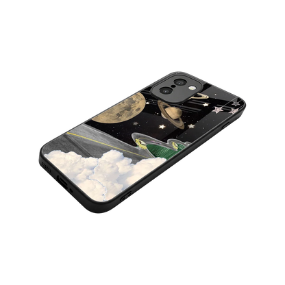 Skyline Galaxy stylish phone case for oneplus 15r | glossy glass and slim fit