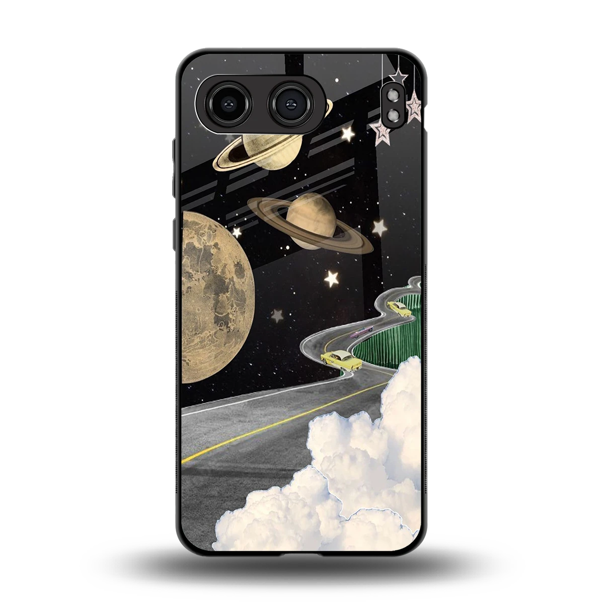 Skyline Galaxy back phone cover | glass case for oneplus nord 4