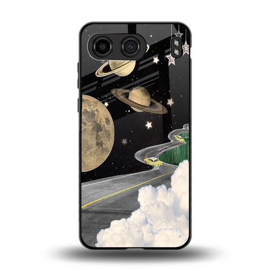 Skyline Galaxy back phone cover | glass case for oneplus nord 4
