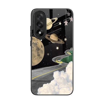 Skyline Galaxy back phone cover | glass case for oneplus nord 5