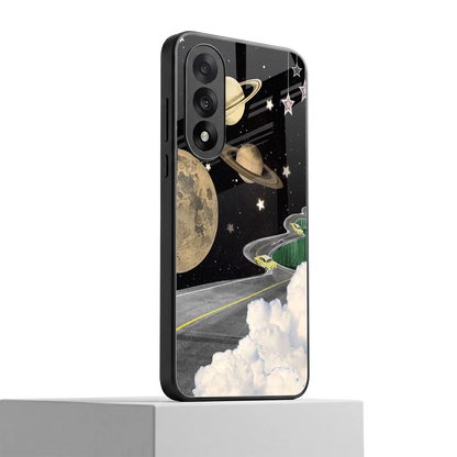 Skyline Galaxy oneplus nord 5 mobile cover | shockproof glass phone case