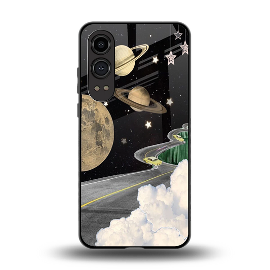 Skyline Galaxy back phone cover | glass case for oneplus nord ce 4 lite