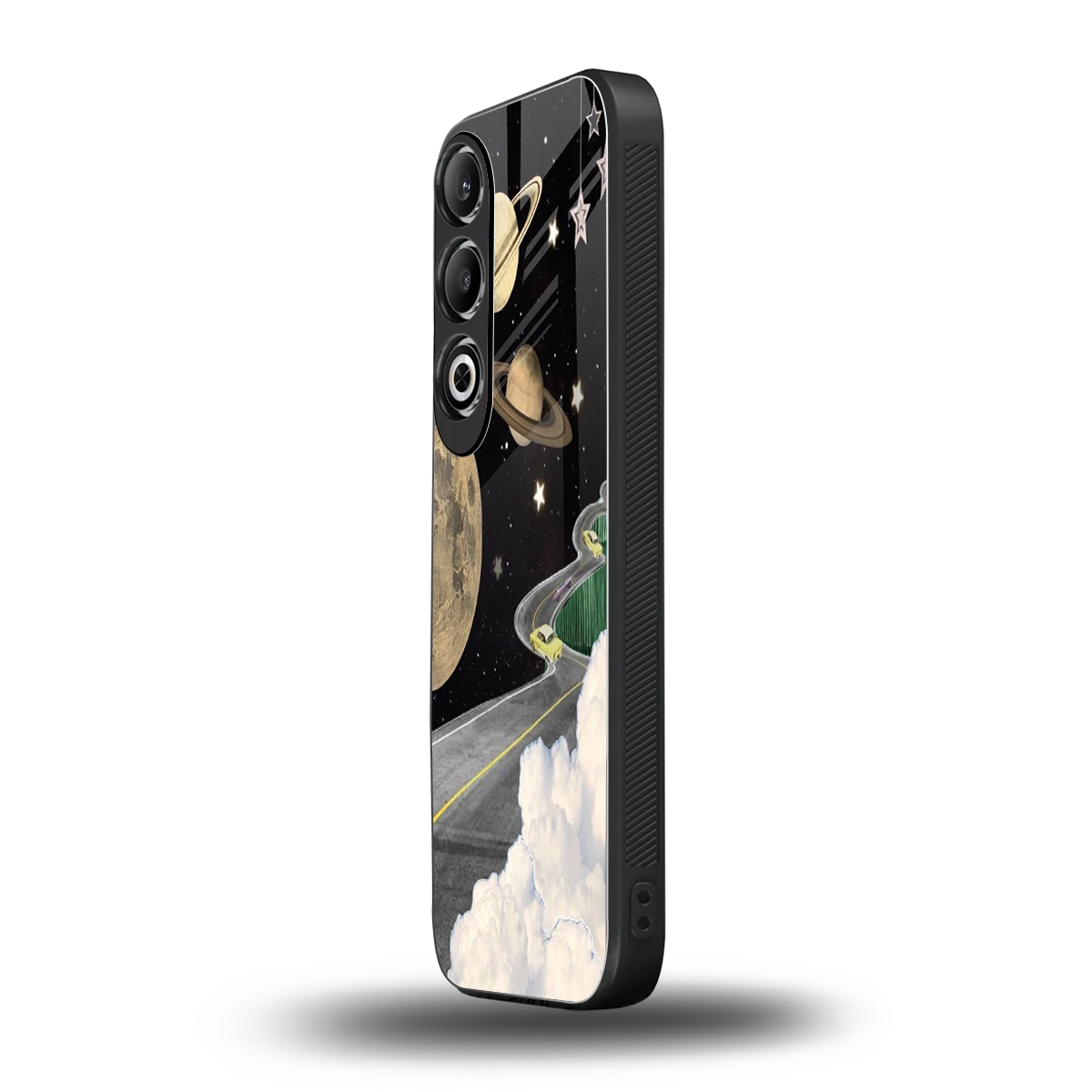 Skyline Galaxy oneplus nord ce 4 mobile cover | shockproof glass phone case