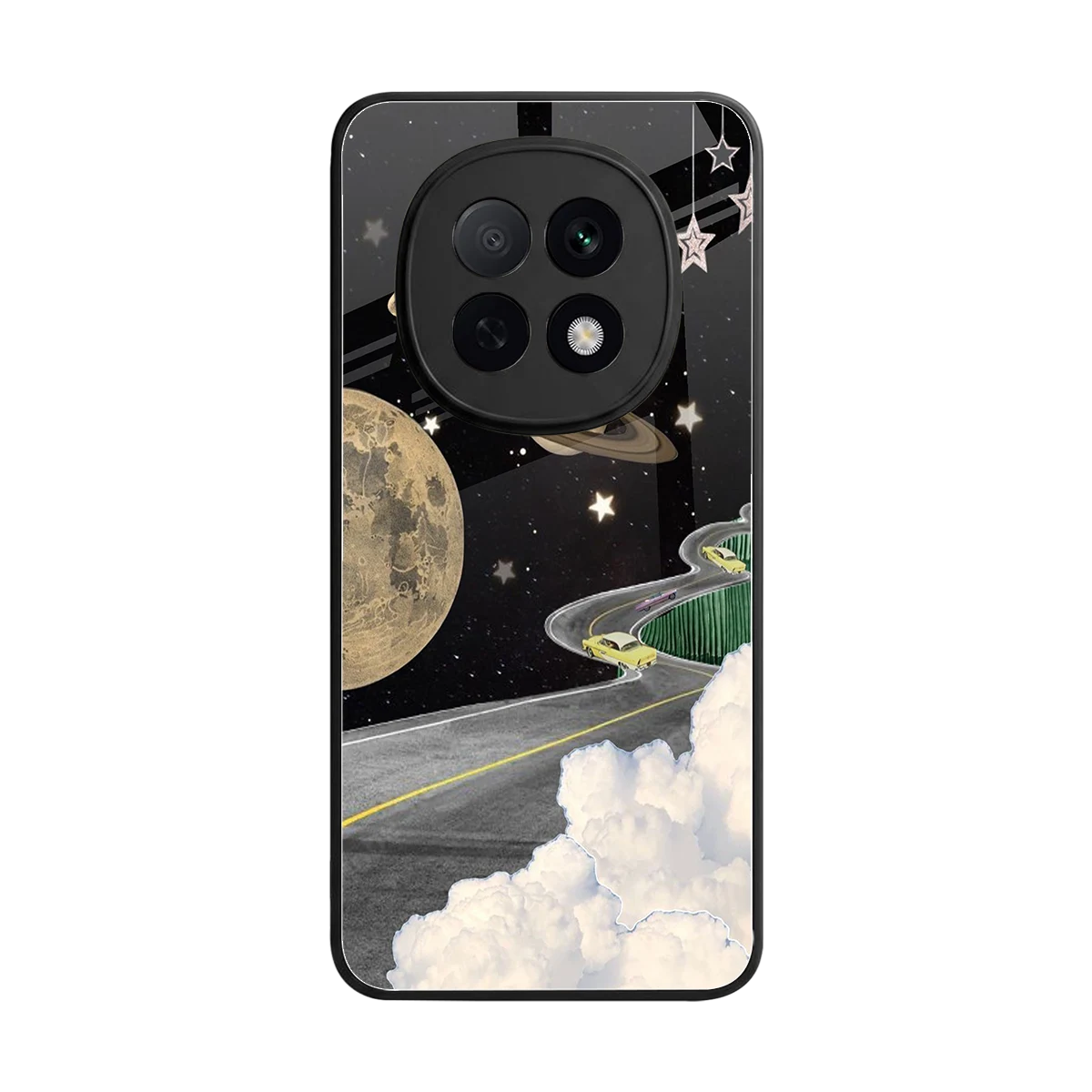 Skyline Galaxy back phone cover | glass case for oppo f29 pro 5g