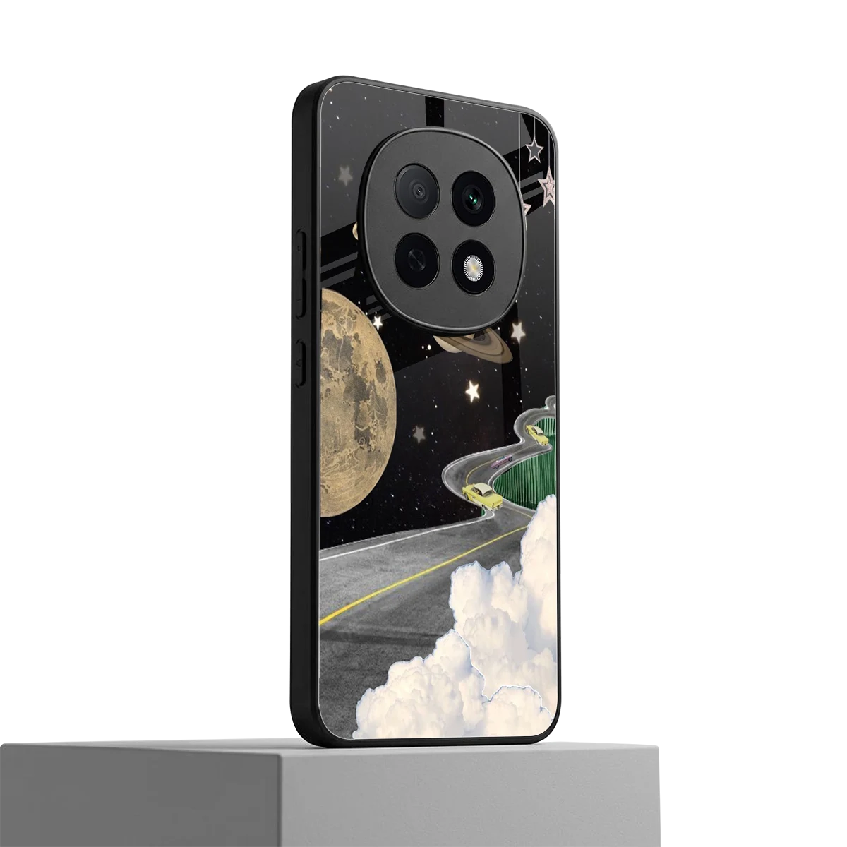 Skyline Galaxy oppo f29 pro 5g mobile cover | shockproof glass phone case