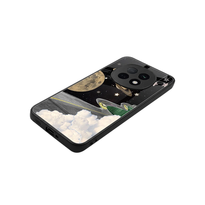 Skyline Galaxy stylish phone case for oppo f29 pro 5g | glossy glass and slim fit