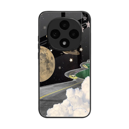 Skyline Galaxy back phone cover | glass case for oppo f31 pro 5g
