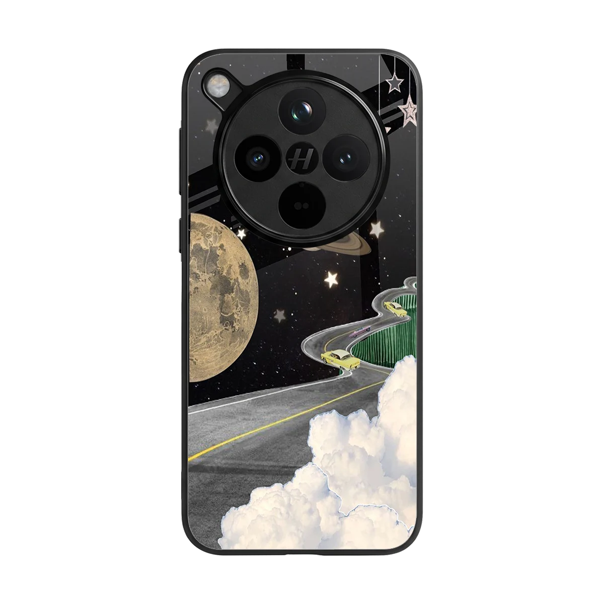 Skyline Galaxy back phone cover | glass case for oppo find x8