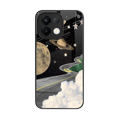 Skyline Galaxy back phone cover | glass case for oppo k13 5g