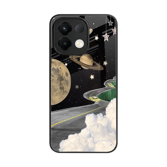 Skyline Galaxy back phone cover | glass case for oppo k13 5g