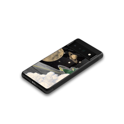 Skyline Galaxy google pixel 6 pro mobile cover | shockproof glass phone case