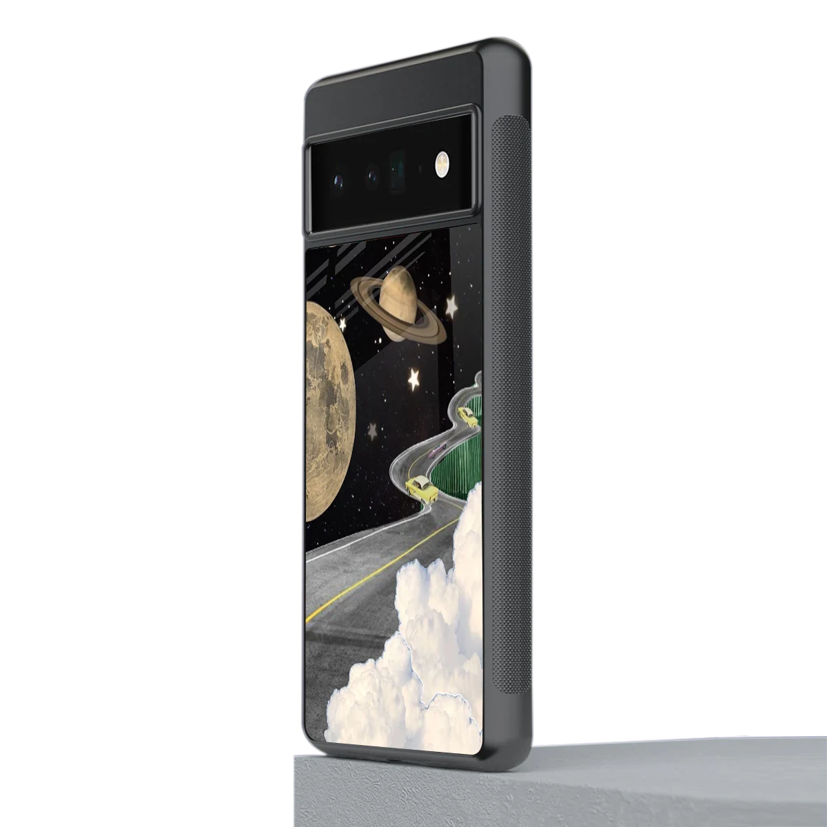 Skyline Galaxy stylish phone case for google pixel 6 pro | glossy glass and slim fit