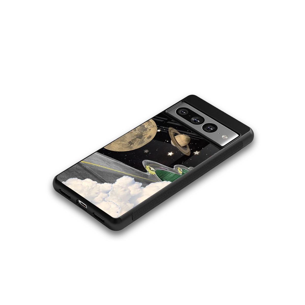 Skyline Galaxy google pixel 7 pro mobile cover | shockproof glass phone case