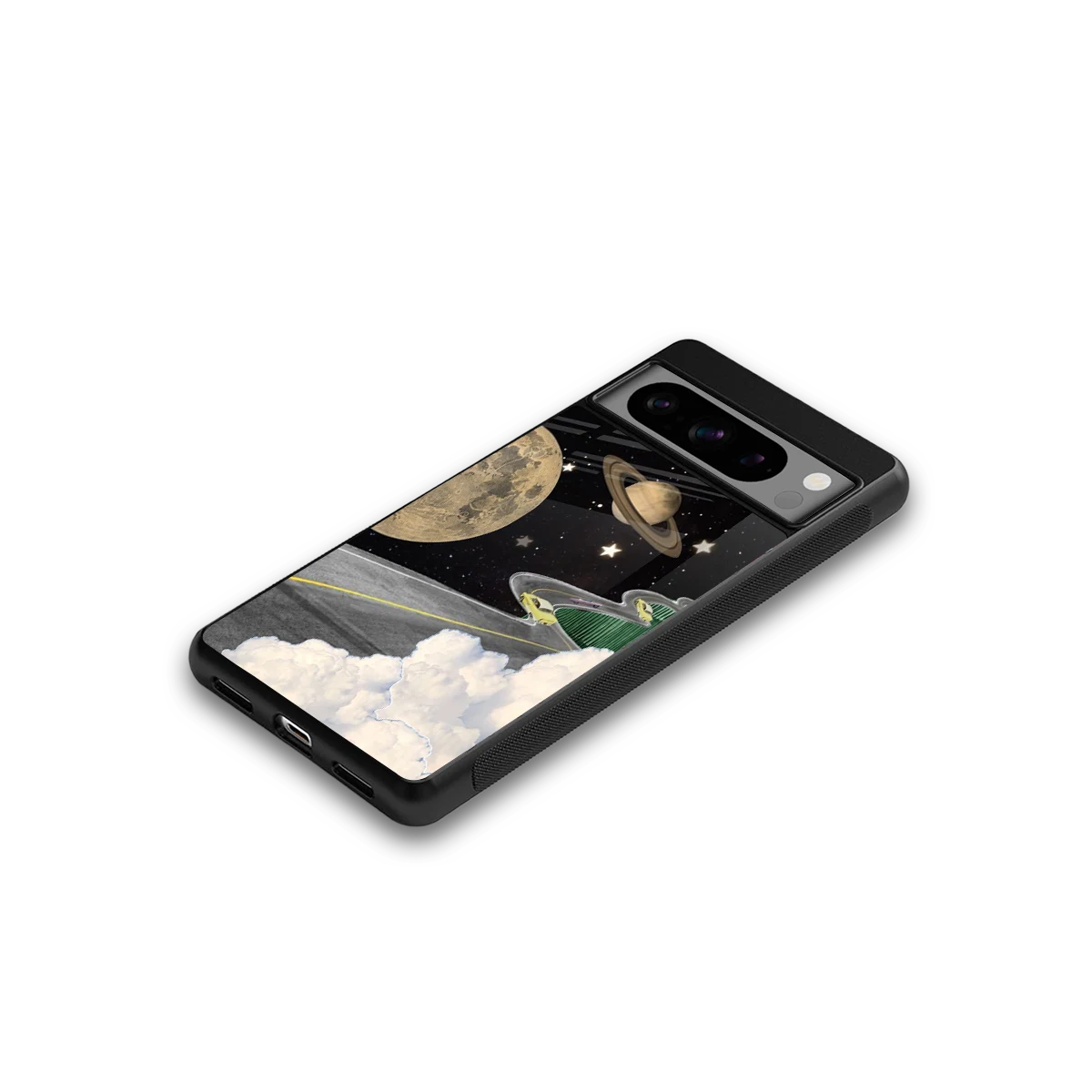 Skyline Galaxy google pixel 8 pro mobile cover | shockproof glass phone case