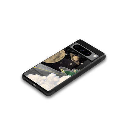 Skyline Galaxy google pixel 8 pro mobile cover | shockproof glass phone case