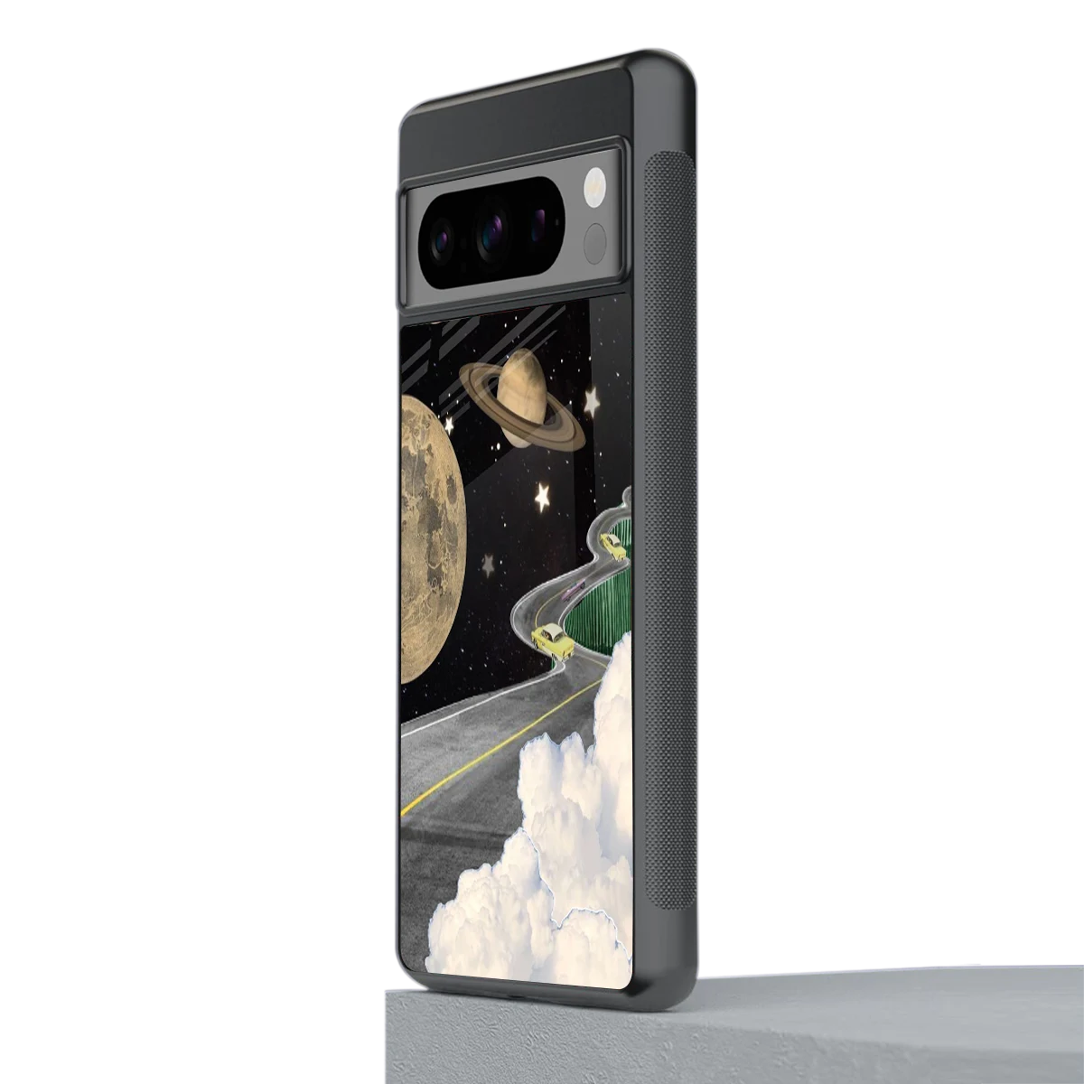 Skyline Galaxy stylish phone case for google pixel 8 pro | glossy glass and slim fit