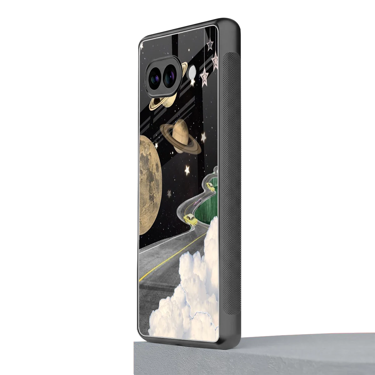 Skyline Galaxy google pixel 10a mobile cover | shockproof glass phone case