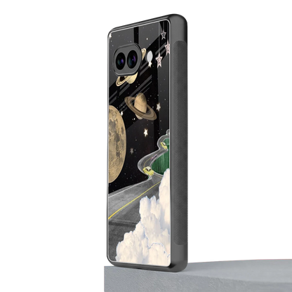 Skyline Galaxy google pixel 10a mobile cover | shockproof glass phone case