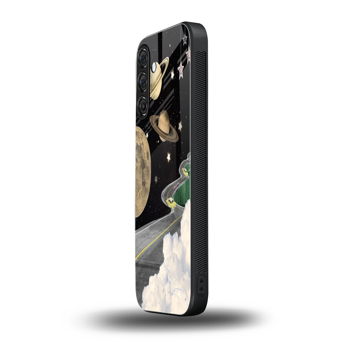 Skyline Galaxy samsung galaxy a55 5g mobile cover | shockproof glass phone case