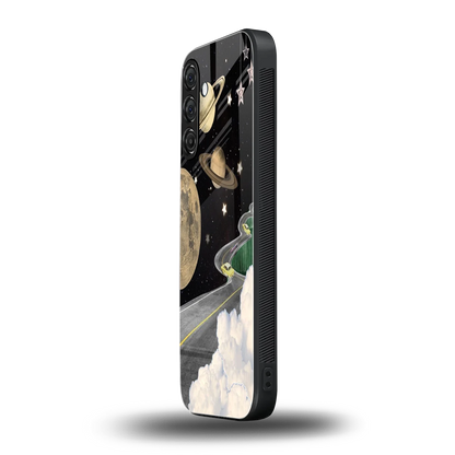 Skyline Galaxy samsung galaxy a55 5g mobile cover | shockproof glass phone case