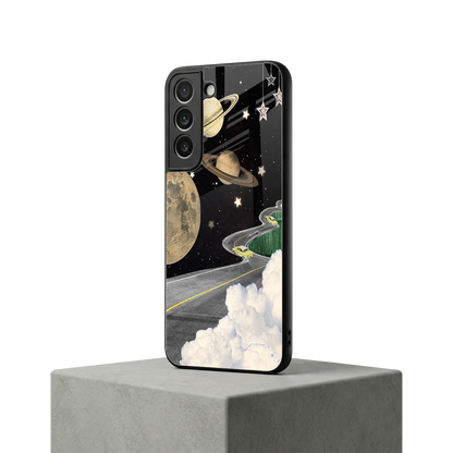 Skyline Galaxy samsung galaxy s22 mobile cover | shockproof glass phone case
