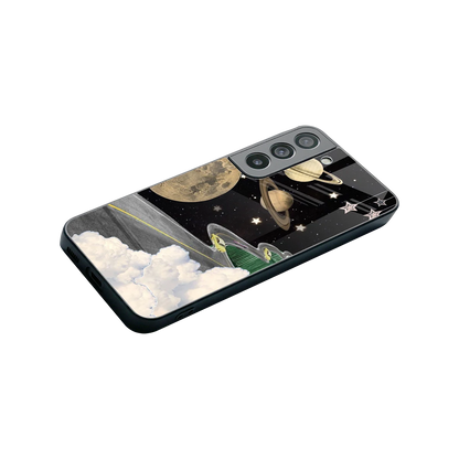 Skyline Galaxy stylish phone case for samsung galaxy s22 | glossy glass and slim fit