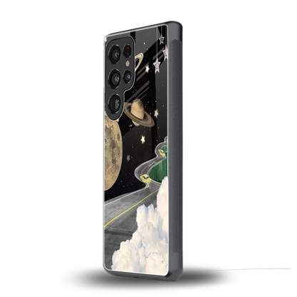 Skyline Galaxy samsung galaxy s25 ultra mobile cover | shockproof glass phone case