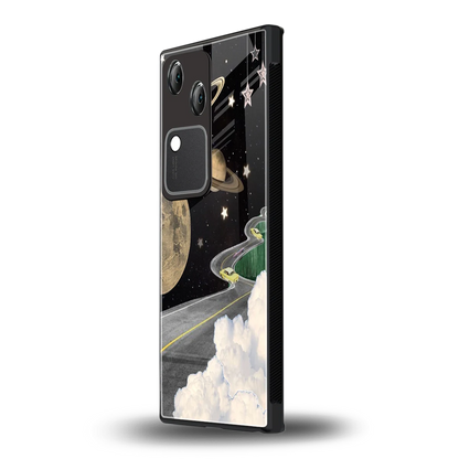 Skyline Galaxy vivo v30 mobile cover | shockproof glass phone case