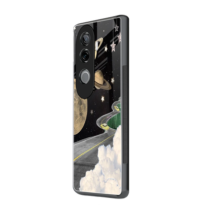 Skyline Galaxy vivo v40e mobile cover | shockproof glass phone case