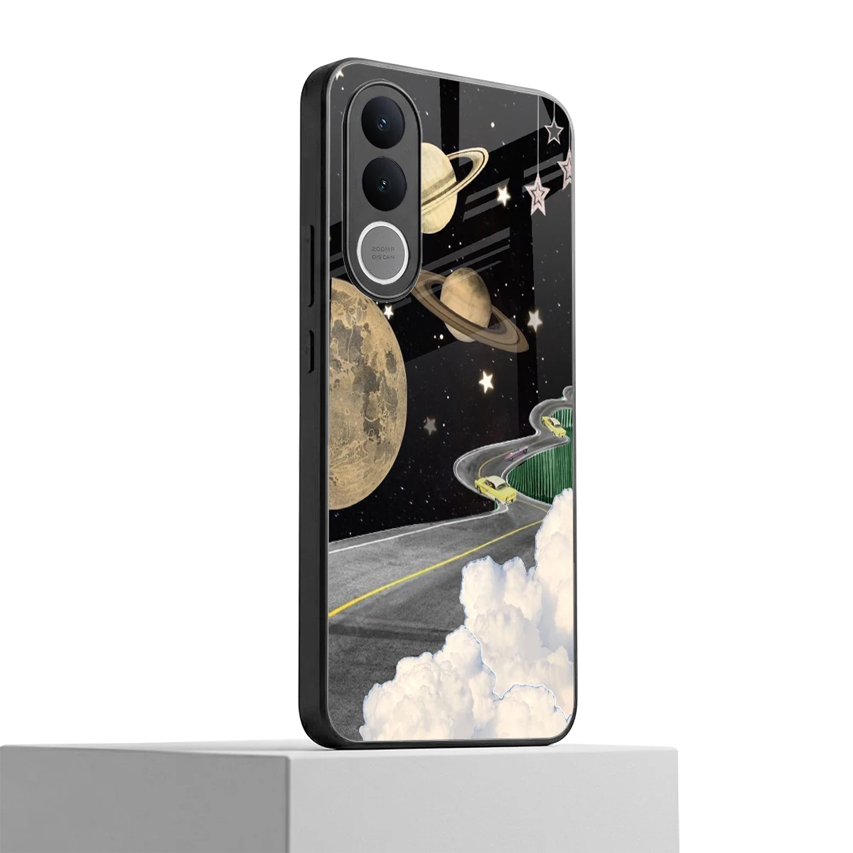 Skyline Galaxy vivo v70 fe mobile cover | shockproof glass phone case