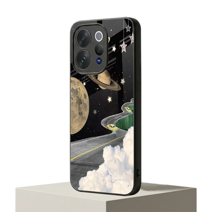 Skyline Galaxy vivo v70 mobile cover | shockproof glass phone case