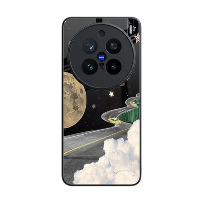 Skyline Galaxy back phone cover | glass case for vivo x200 pro