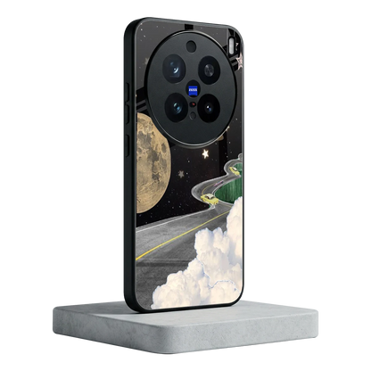 Skyline Galaxy vivo x200 pro mobile cover | shockproof glass phone case