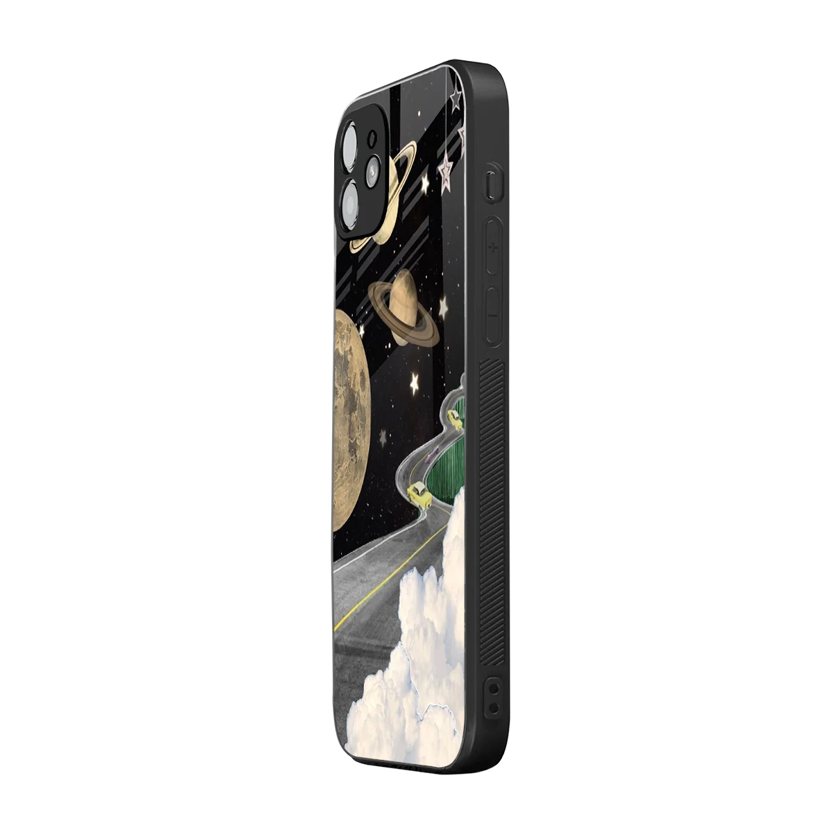 Skyline Galaxy iphone 11 mobile cover | shockproof glass phone case